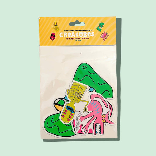 Creatures No. 1 - Sticker Pack