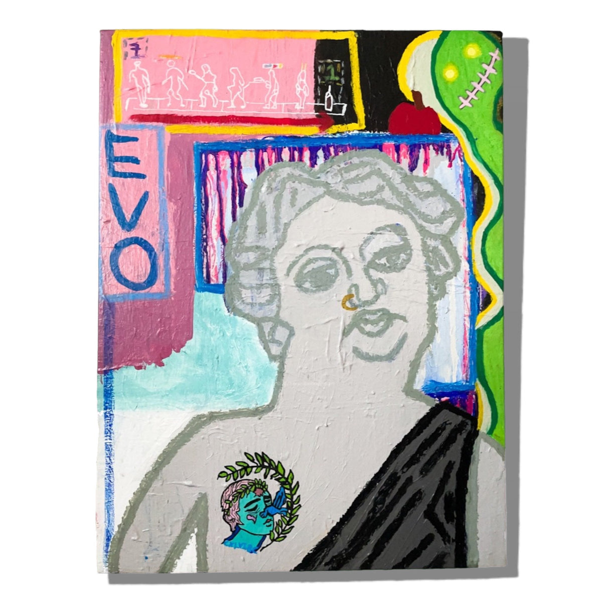 Myth, Science, and Faith, original painting by Brandon Hodges