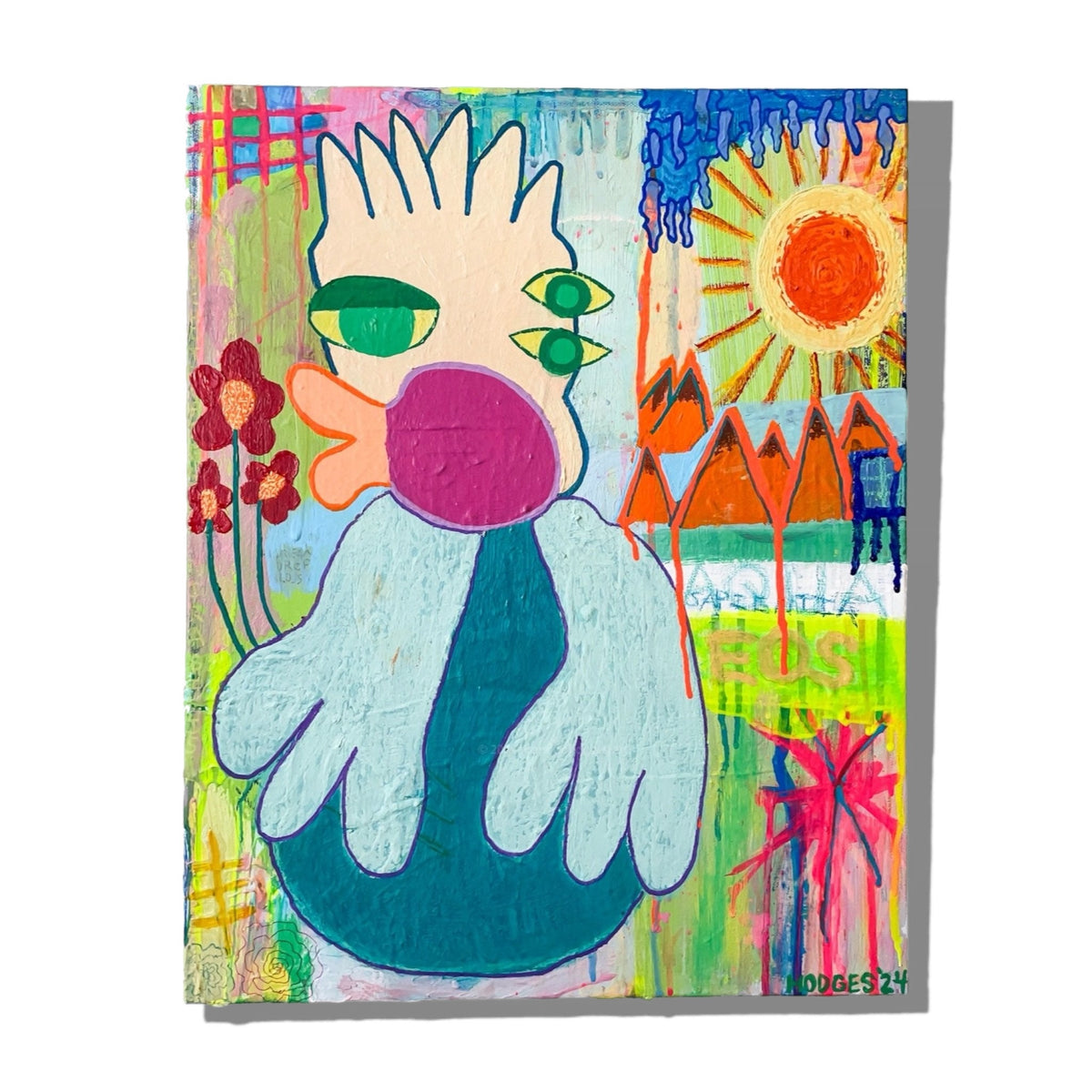 Untitled (Daydream), original painting by Brandon Hodges