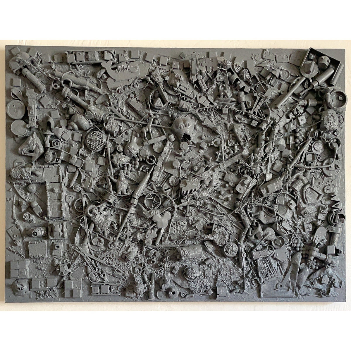 Gravel, original assemblage by Brandon Hodges