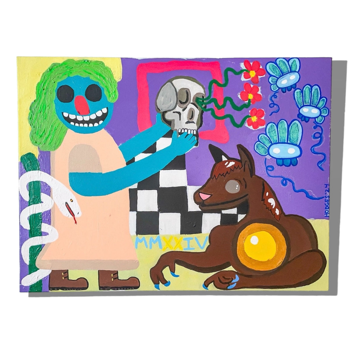 Quietus’ Dance, original painting by Brandon Hodges