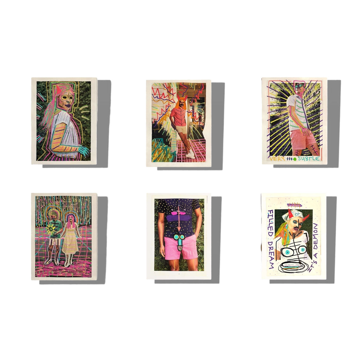 JNKML Series, original paper collage by Brandon Hodges