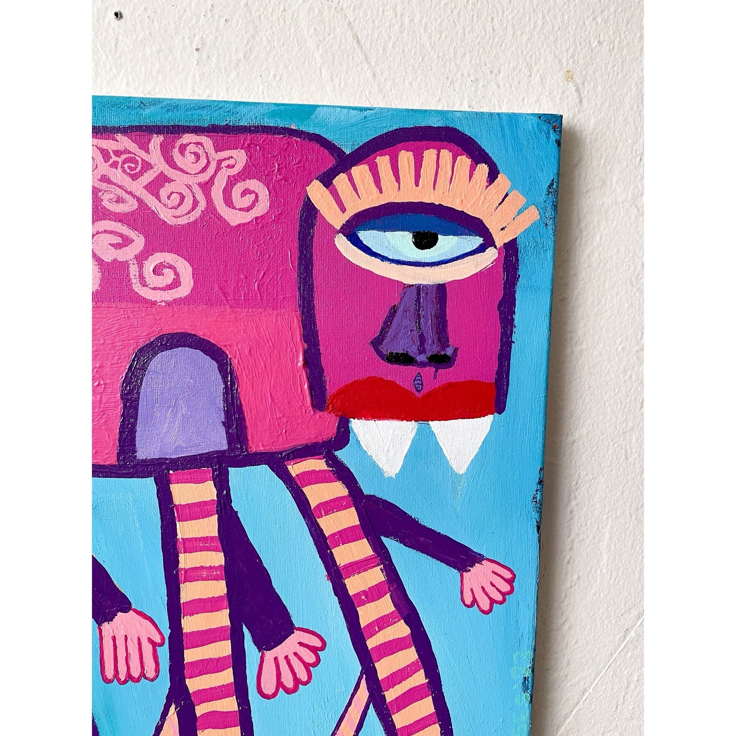 “Untitled (Creature 2)” - Painting