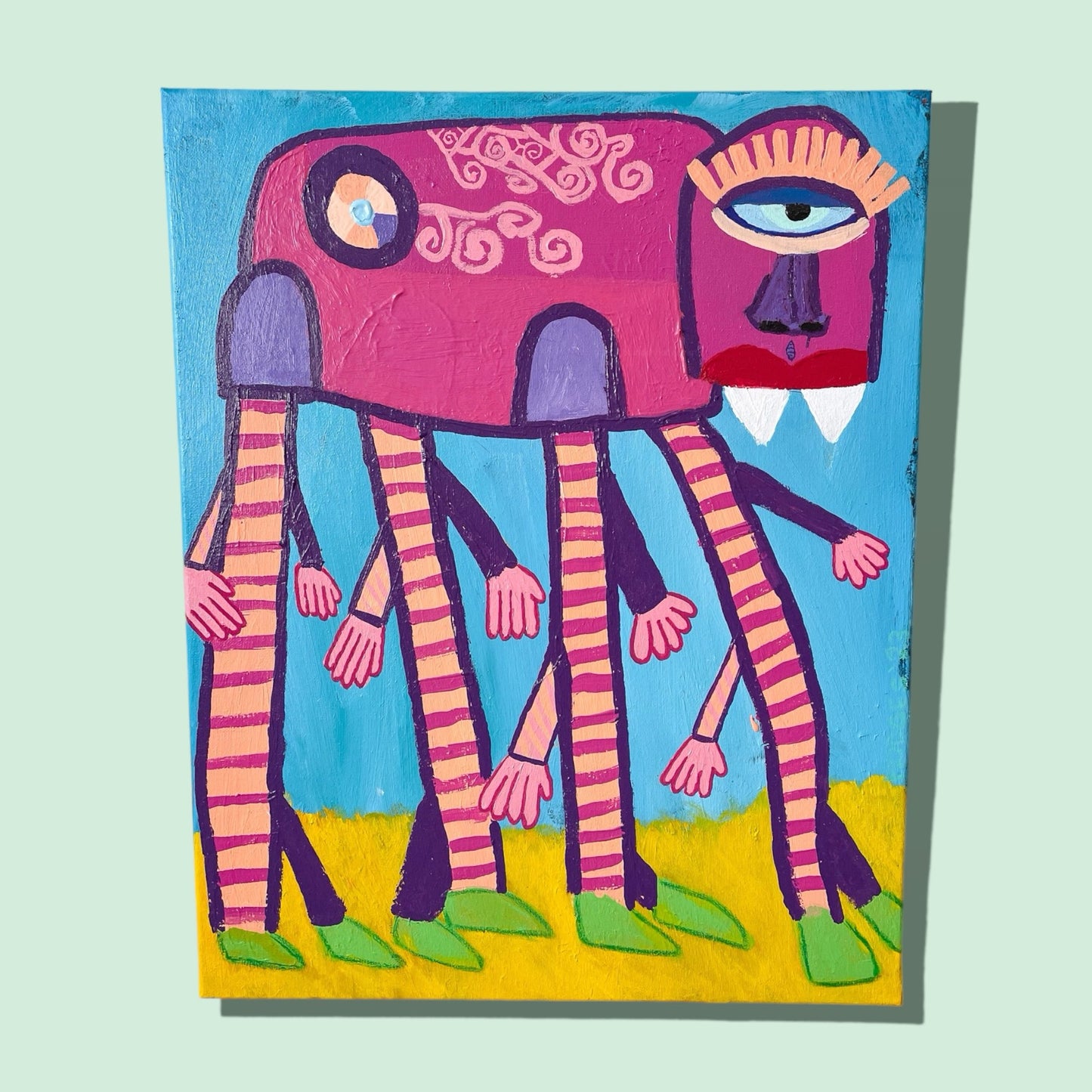 “Untitled (Creature 2)” - Painting