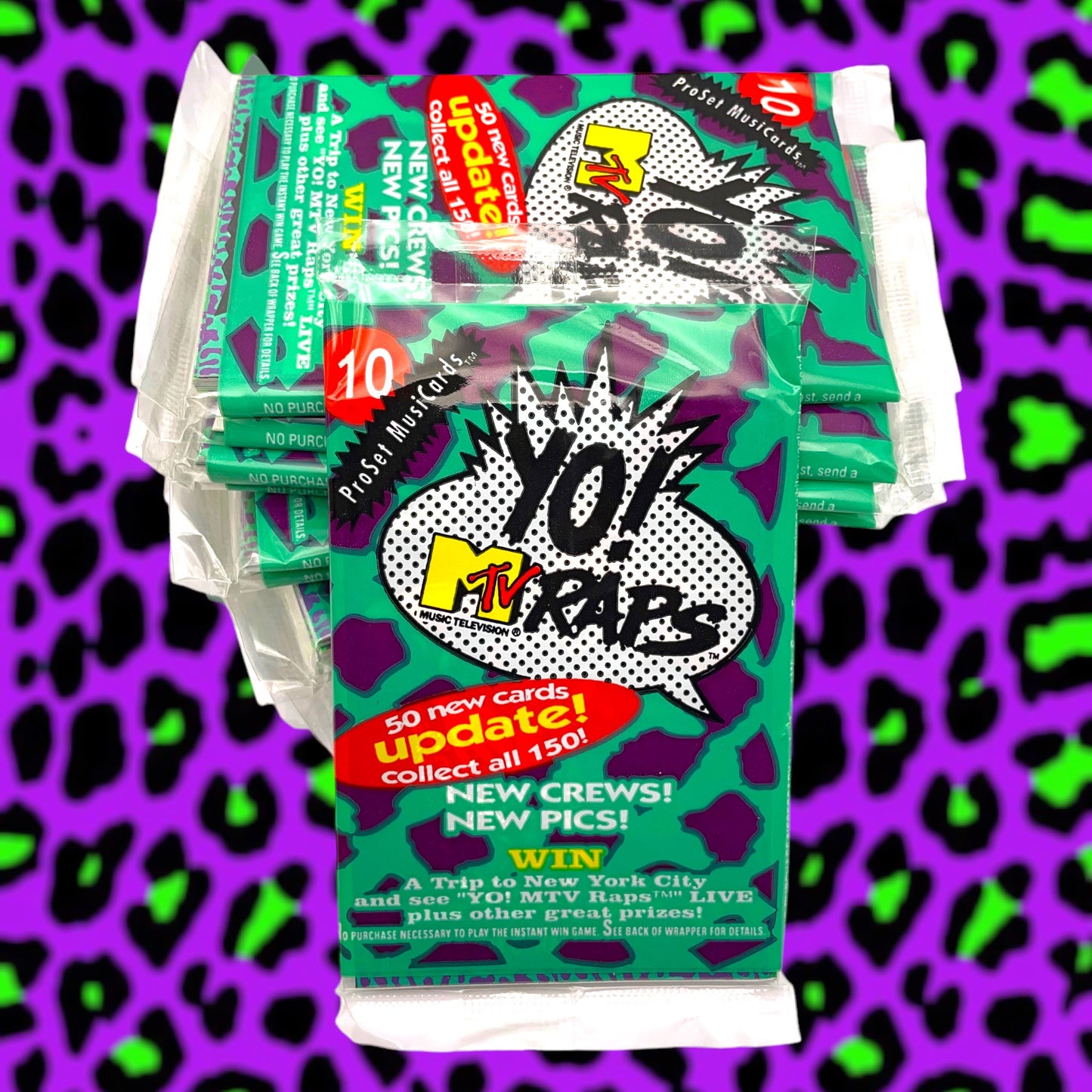 Yo! Cartes à collectionner MTV Raps série 2 
