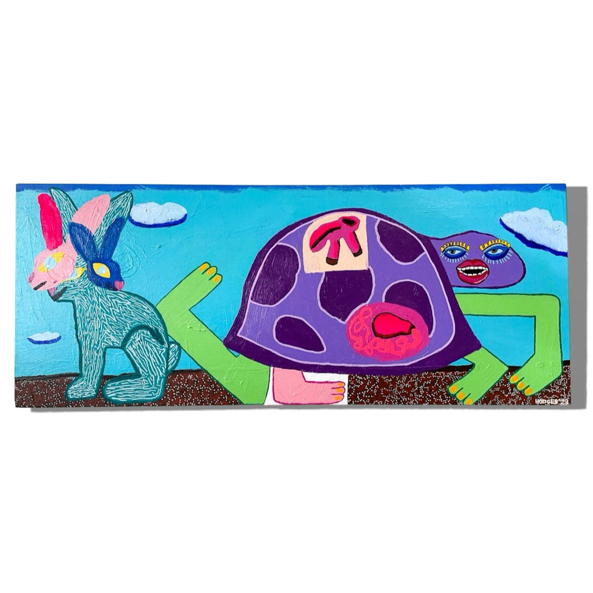 Steady Joy Ride, original painting by Brandon Hodges