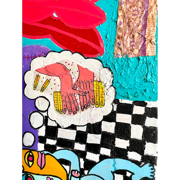 “high life, in revision” - Painting