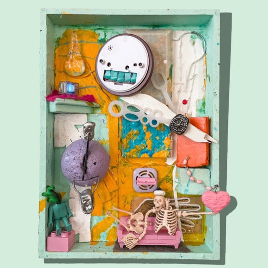 “Curious Cabinet” - Collage