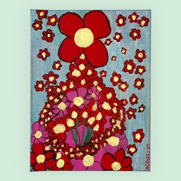 “Regina Dei Fiori” - Painting