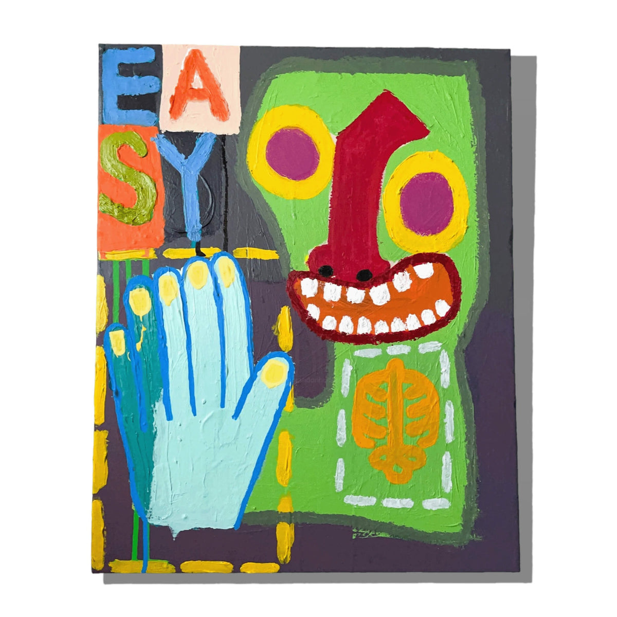 Untitled (It’s Just That), original painting by Brandon Hodges