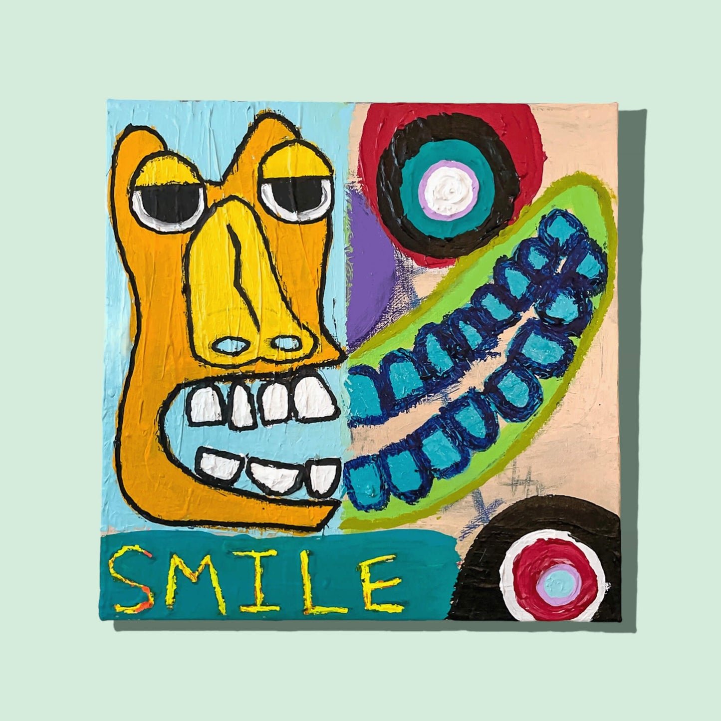 "Untitled (Smile)” - Painting