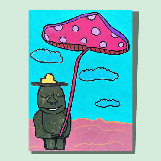 "Mushroom" - Drawing