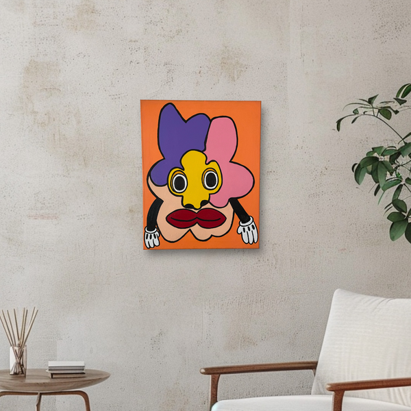 “FLWR FCE (number one)” - Painting