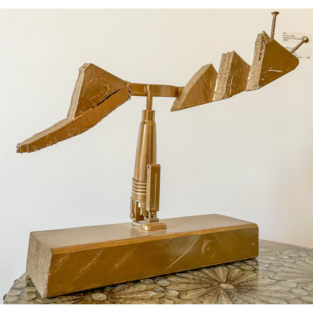 Deer, original assemblage by Brandon Hodges