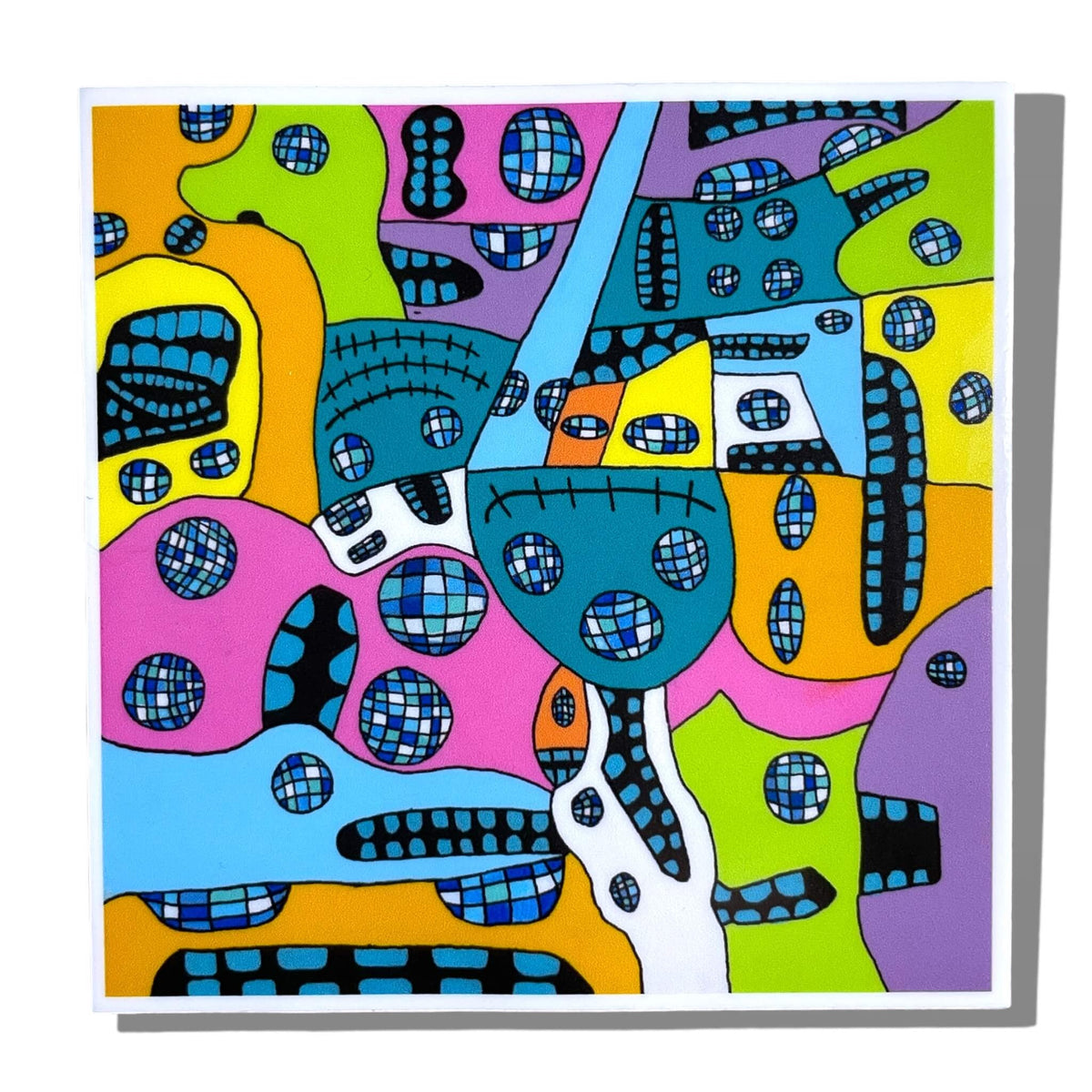 Untitled, vinyl sticker by Brandon Hodges