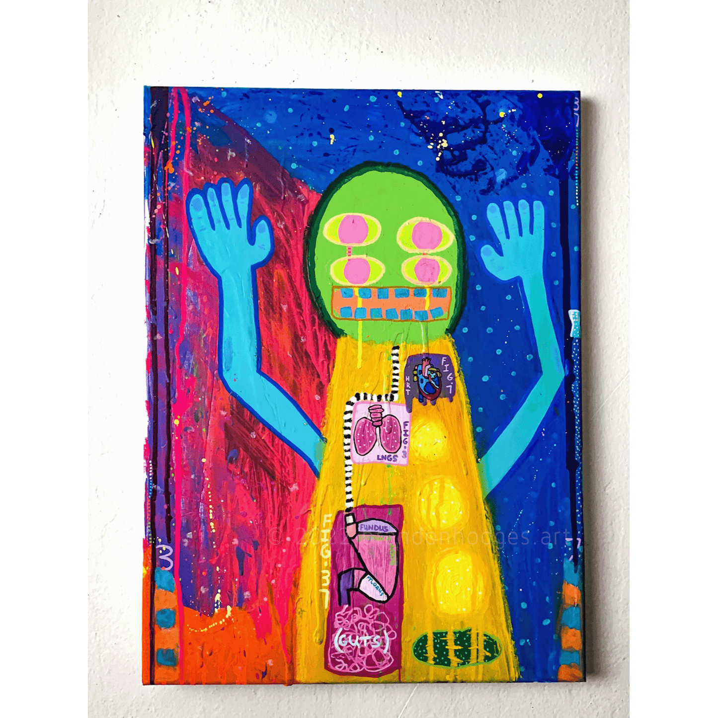 "Untitled (Creature 13)" - Painting