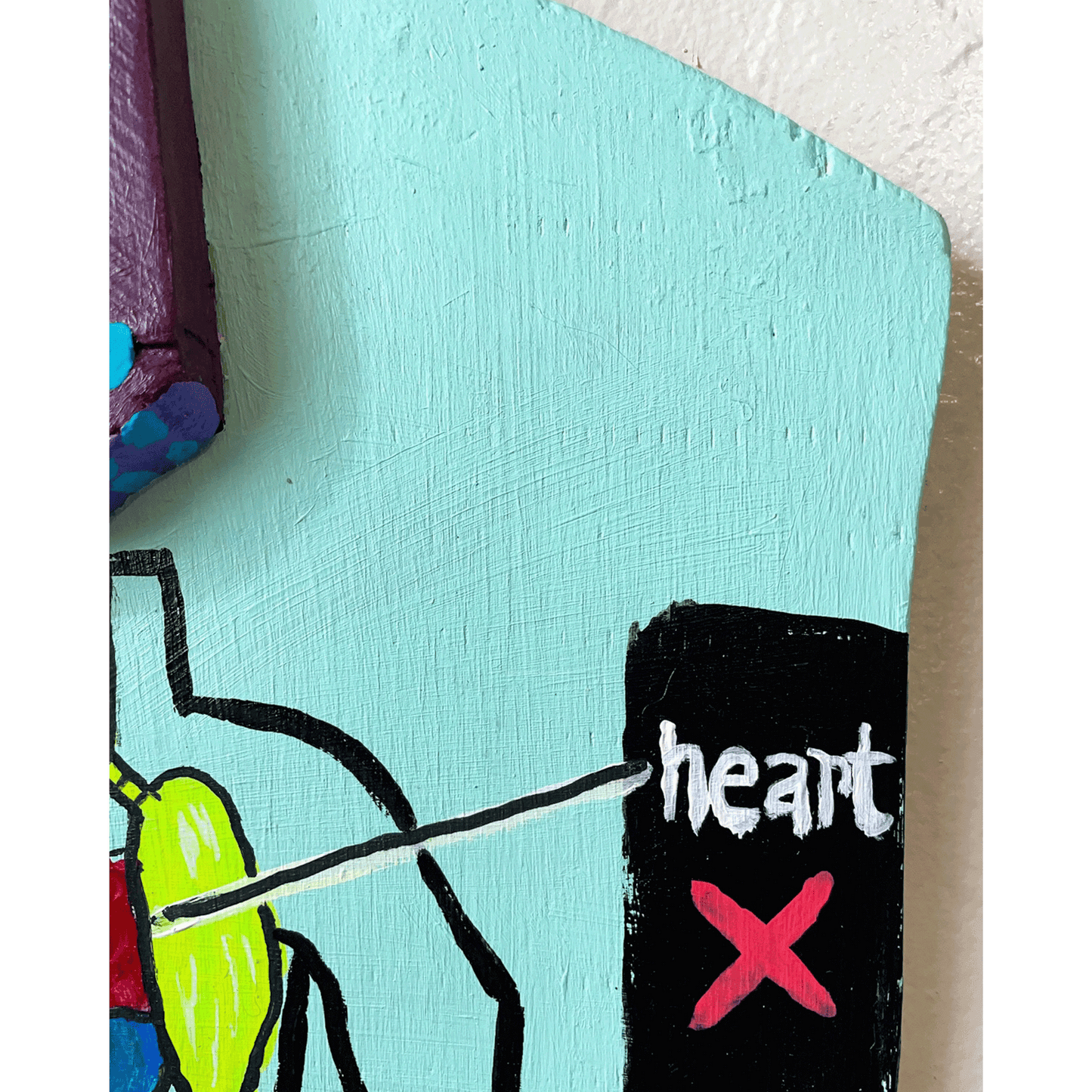 "Untitled (Heart)" - Assemblage